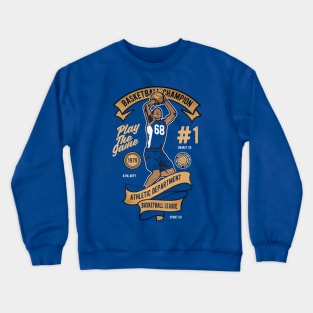 Basketball Champion Crewneck Sweatshirt